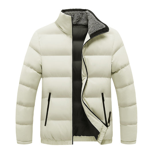 Warm Winter Plus Fleece Jacket Casual All-match